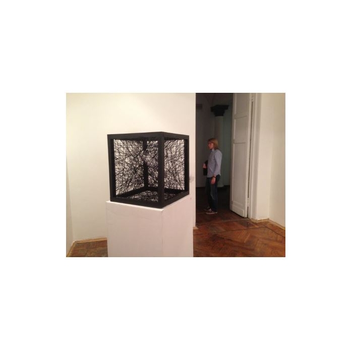 Chiharu Shiota, hommage  «FAKE» exhibition в Random Gallery, 2014