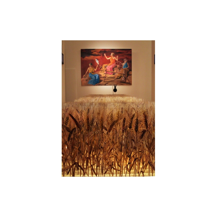 Диана Мачулина. Тело труда. 2013. Инсталляция © Автор