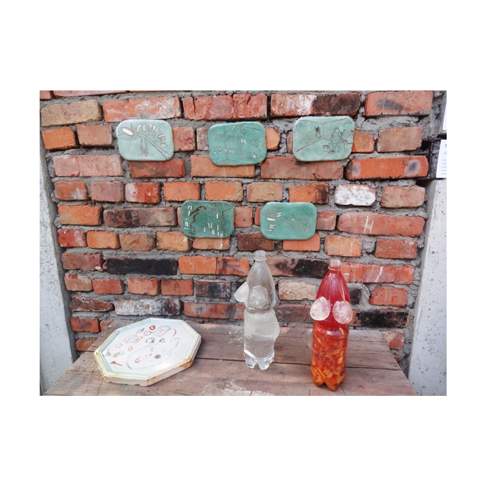 Таня Доспехова. Инсталляция "Женщина сосуд"