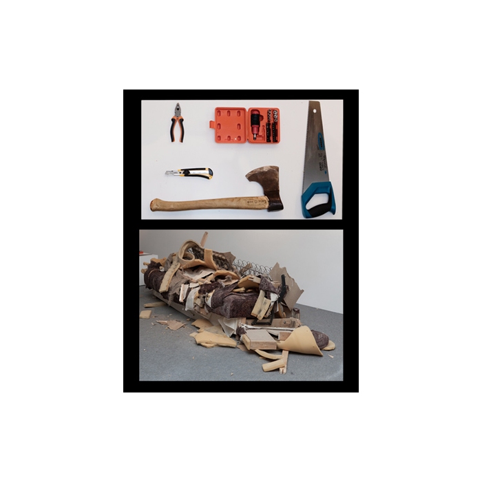 Микаэла «Телесность предмета». Инсталляция, 2014