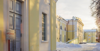 Фасад отреставрированного здания Волго-Вятского филиала ГЦСИ - Арсенала Нижегородского кремля, 2015